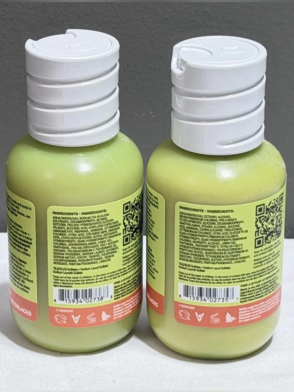 DevaCurl Curlbond Re-Coiling Repair Bond Lather Cleanser Conditioner 3oz Travel